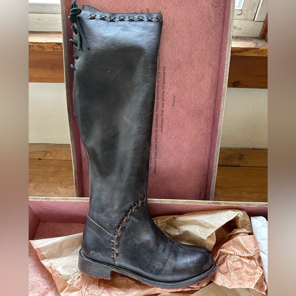 BED|STU Black NWT BedStu Manchester III boots size 8.5 sold by Free People - Picture 5 of 10